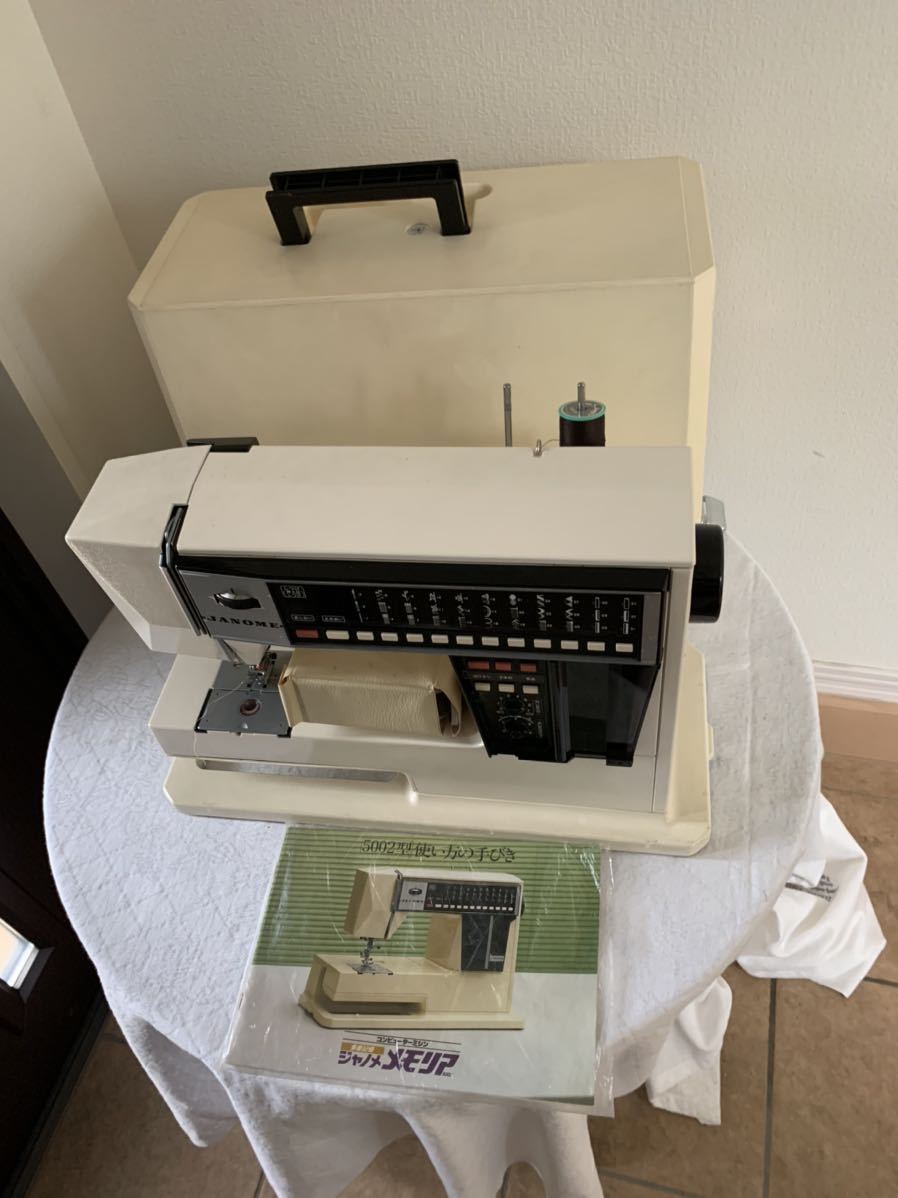 JANOME ジャノメ ミシン MEMORIA メモリア MODEL 5002 フットペダル 