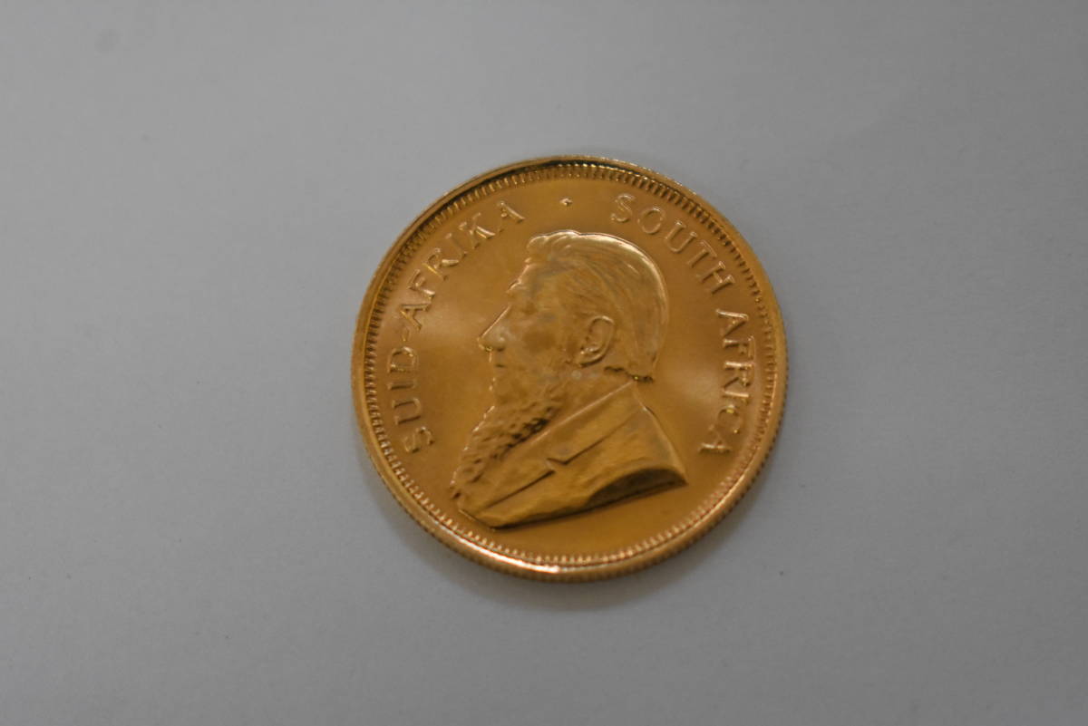 ドール 1/4oz クルーガーランド金貨 K22 南アフリカ共和国 1981年 ８．５ｇ