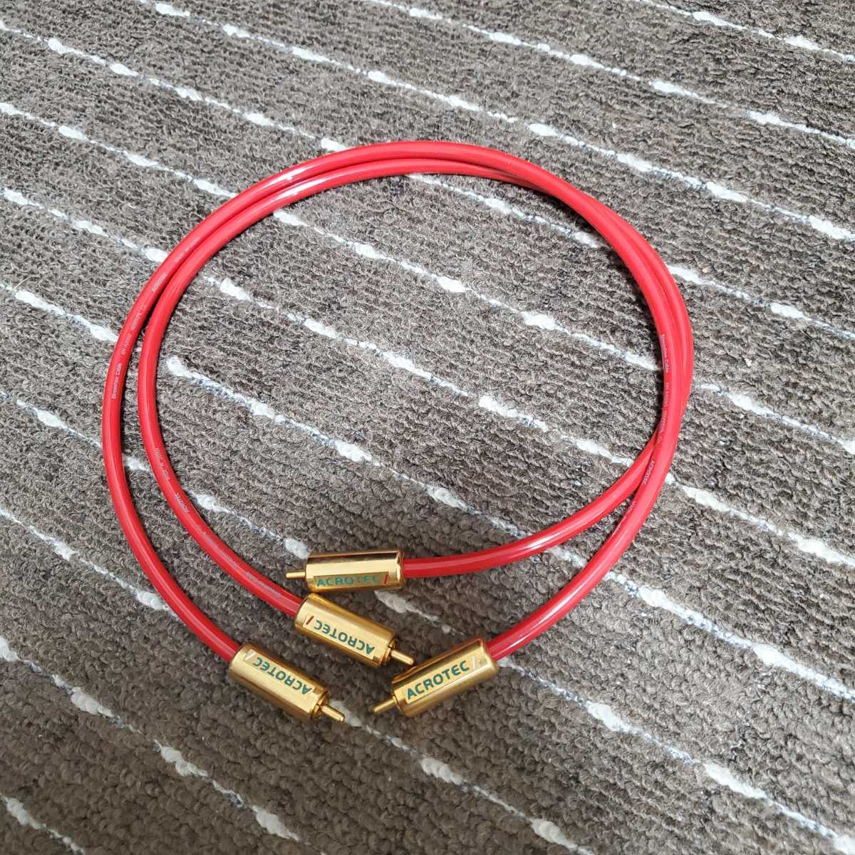 即決 ACROTEC 6N-A2200II RCAケーブル60cm ペア □送料230円~ ACROLINK