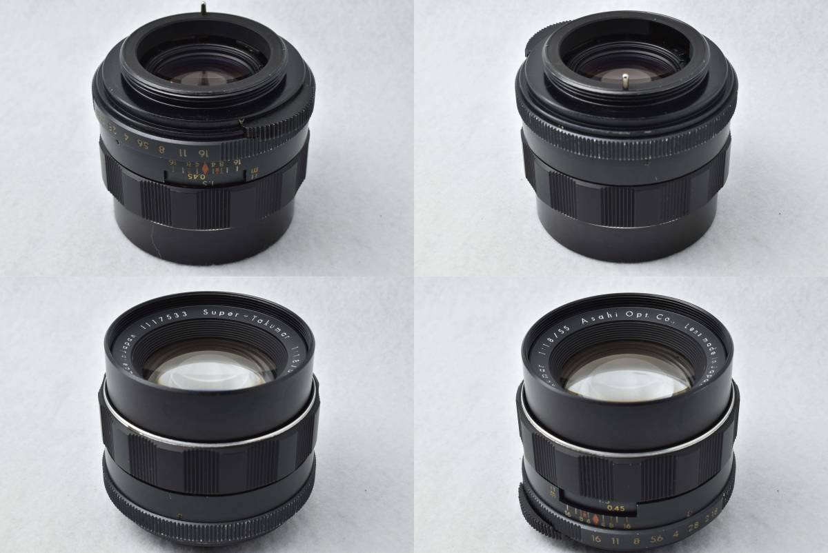 実写済 希少 前期型 スーパー タクマー 1:1.8⁄55 完動美品 Zfが誘う