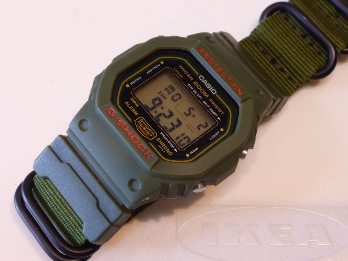 ♪Gショック DW-5600 スピードモデル オールステンレス スクリュー 