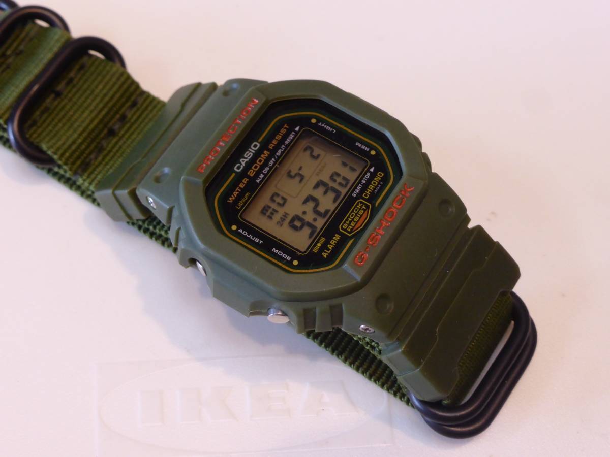 ♪Gショック DW-5600 スピードモデル オールステンレス スクリュー 