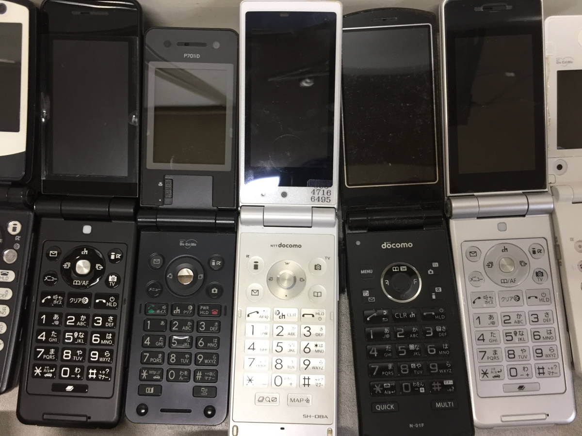 ガラケー docomo ジャンク まとめ売り 携帯電話 公式通販 | メルカリ