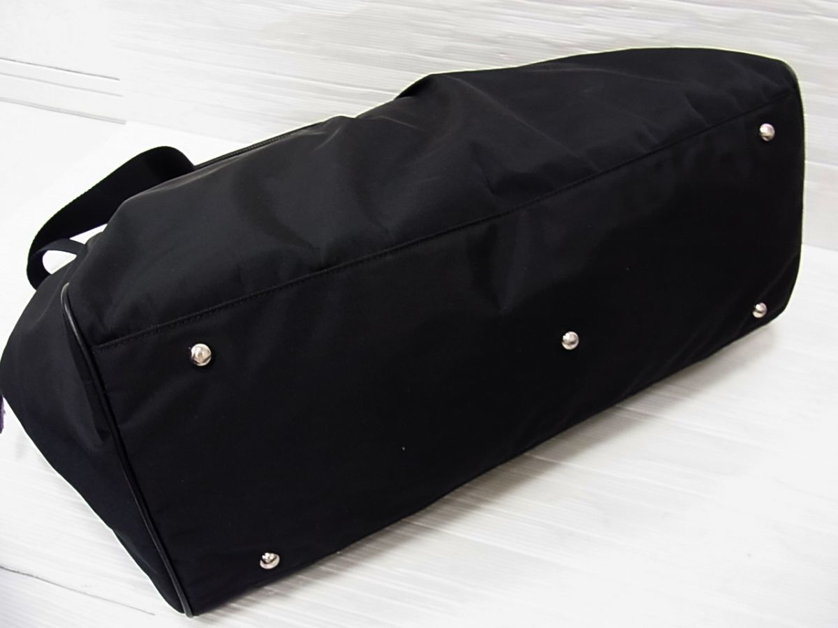 美品☆アニエスベー ボストンバッグ 大型 ショルダーベルト付き 鞄 