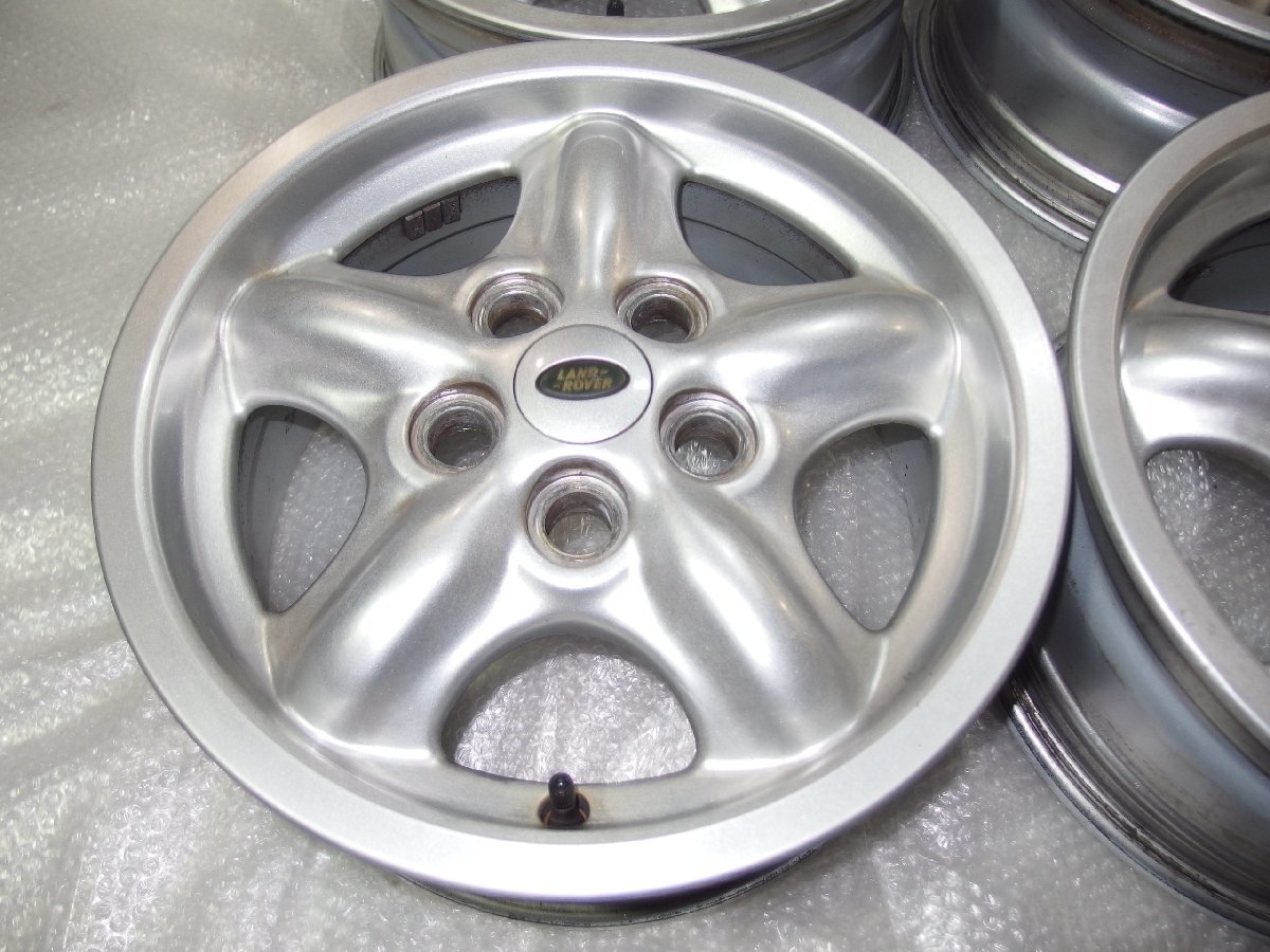 LANDROVERランドローバー純正16インチアルミホイールのみ4本 16x7j+57 