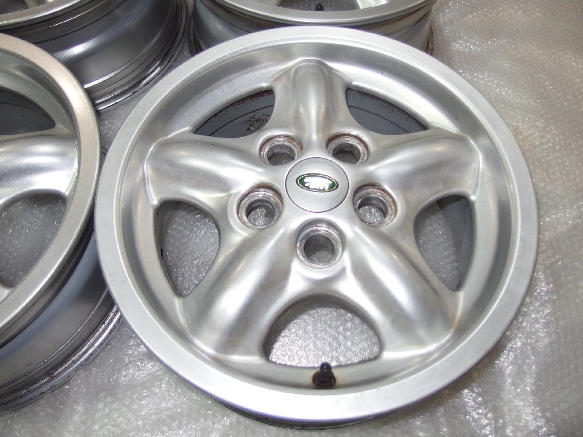 LANDROVERランドローバー純正16インチアルミホイールのみ4本 16x7j+57 