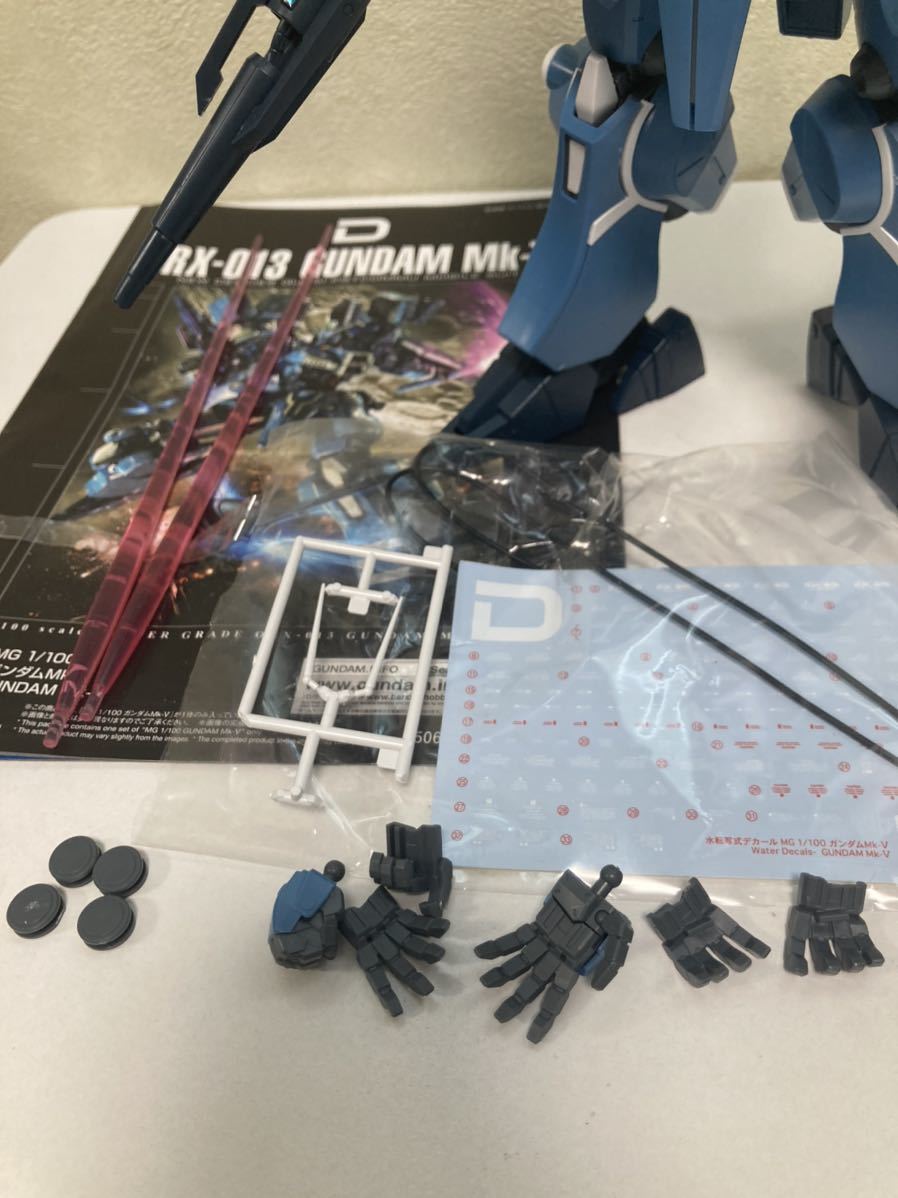 同梱可 MG 1/100 ガンダムMk-V ORX-013 GUNDAM Mk-V ガンダム マーク5 プレミアムバンダイ限定 ガンダムMk-Ⅴ ガンプラ