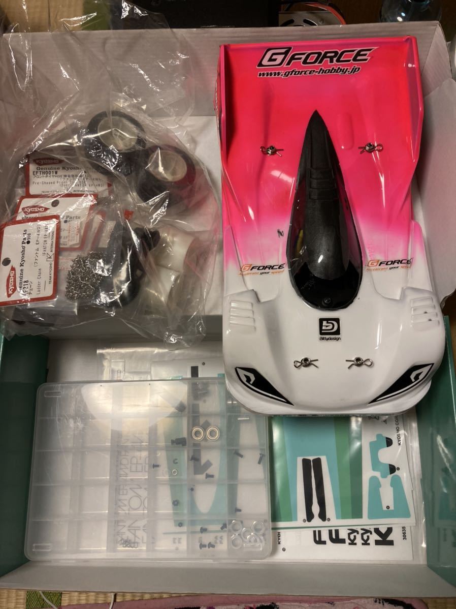 京商ファントム60周年記念車 近く モーター&アンプ等OP多数