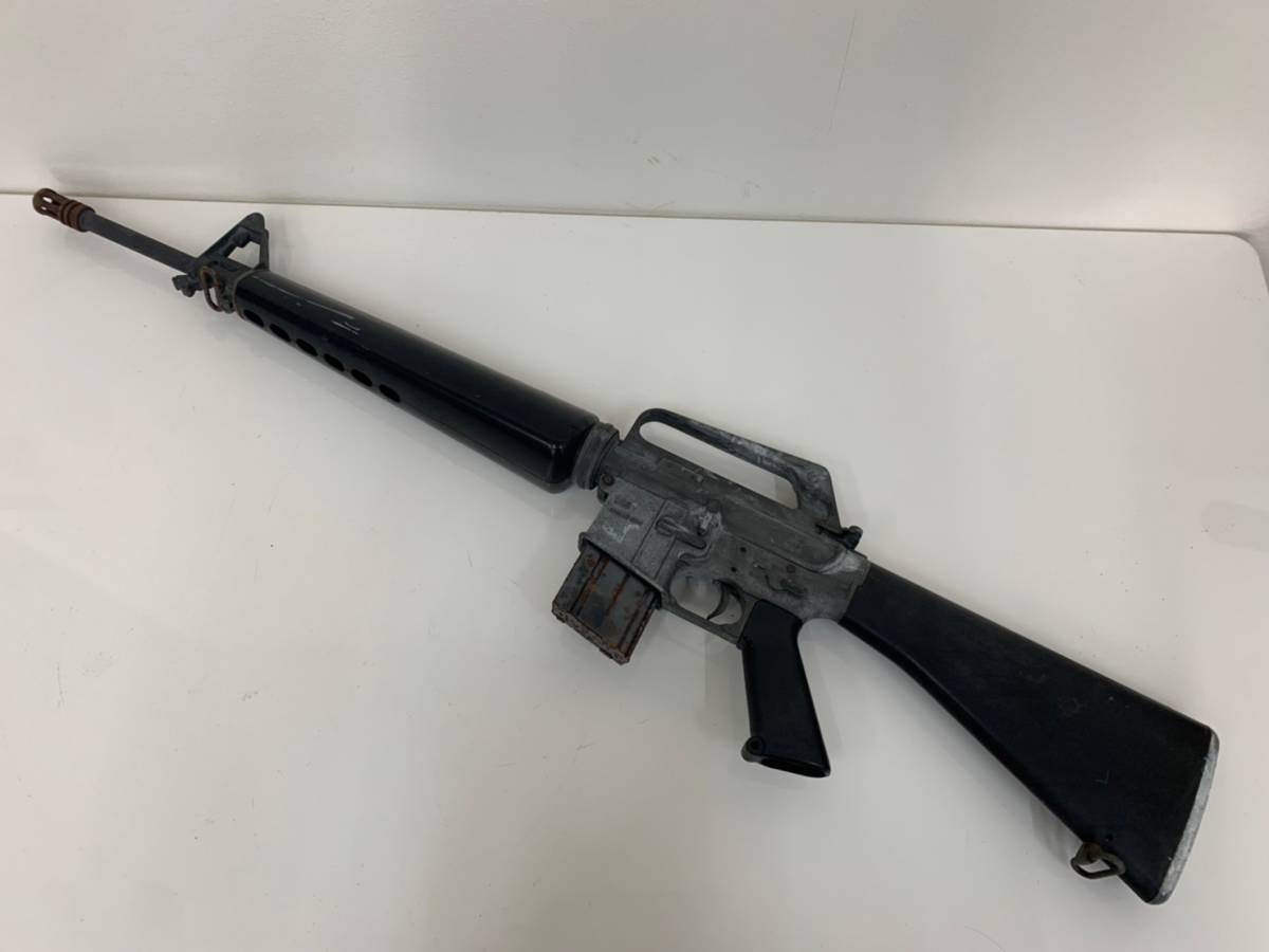現状品】MGC 金属製モデルガン M16 SMG刻印 アサルトライフル