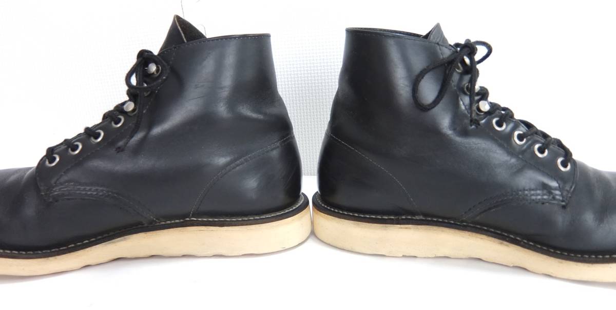 2000年 羽タグ REDWING 8165 黒 81/2D 26.5cm レッドウィング 