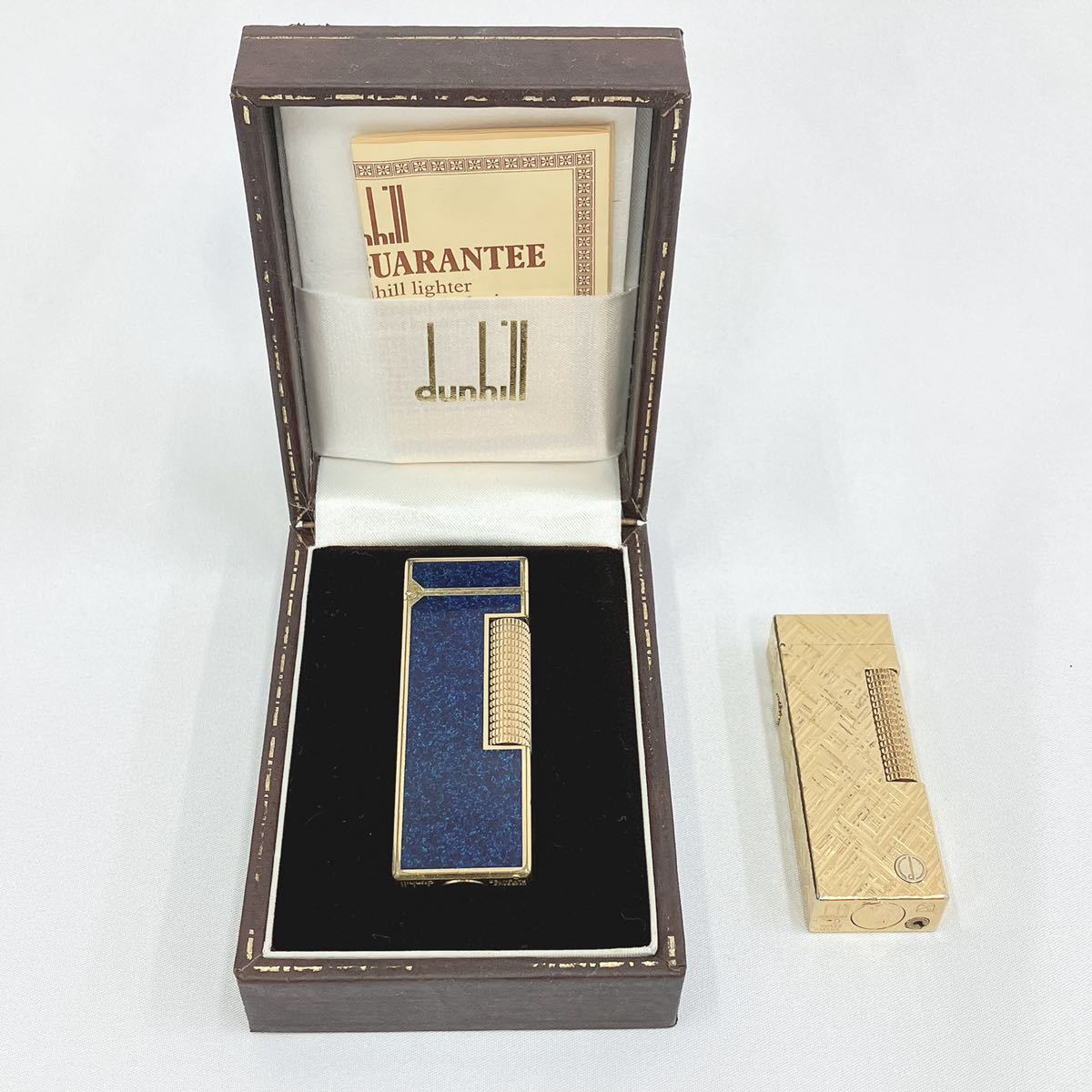 豊富な，格安 dunhill ダンヒル ローラー ガスライター 漆 青 ブルー ケース付/ダンヒル dロゴ ガスライター ゴールド/R尼0602(ダンヒル)｜売買されたオークション情報、yahooの商品情報をアーカイブ公開 - オ ダンヒル