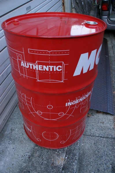 モチュール200l空ドラム MOTUL 200L ドラム缶 モチュール MOTUL 空