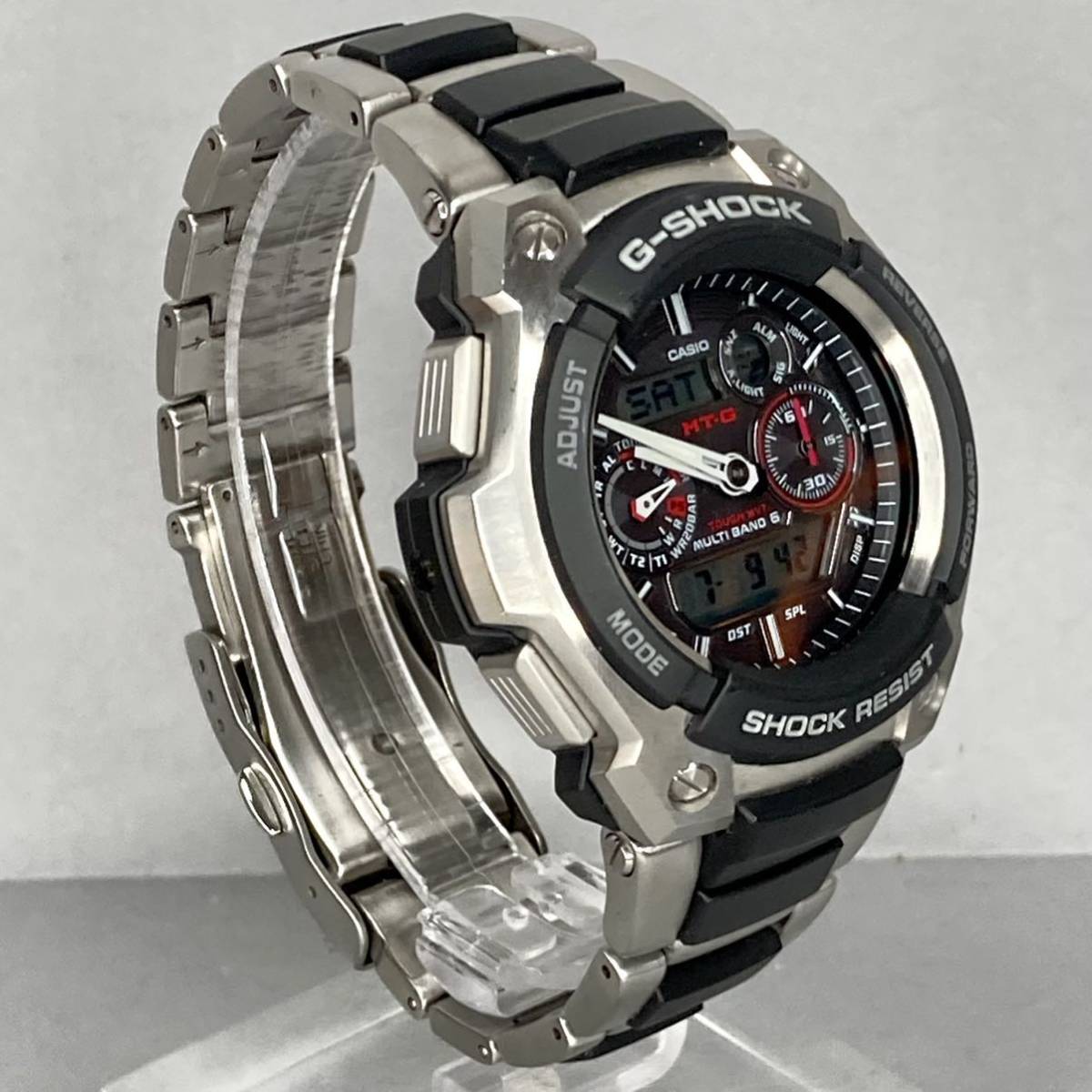 未使用同様 極美品G-SHOCK MTG-1500-1AJF MT-G タフソーラー 電波受信 