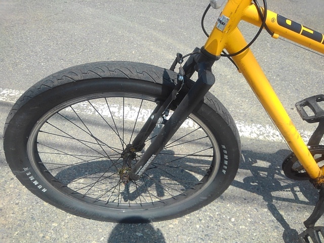 HUMMER　ハマー　ファットバイク　26インチ　6速ギヤ　LIKE NOTHING ELSE　走行確認　引取り歓迎　太めのタイヤ ファットバイク HUMMER FAT 漆黒BODY×漆黒LOGO 特別仕様の 0