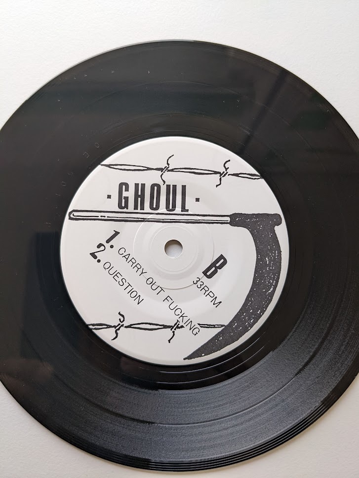 GHOUL Carry Out Fucking 7インチレコード GHOULグール/CARRY OUT