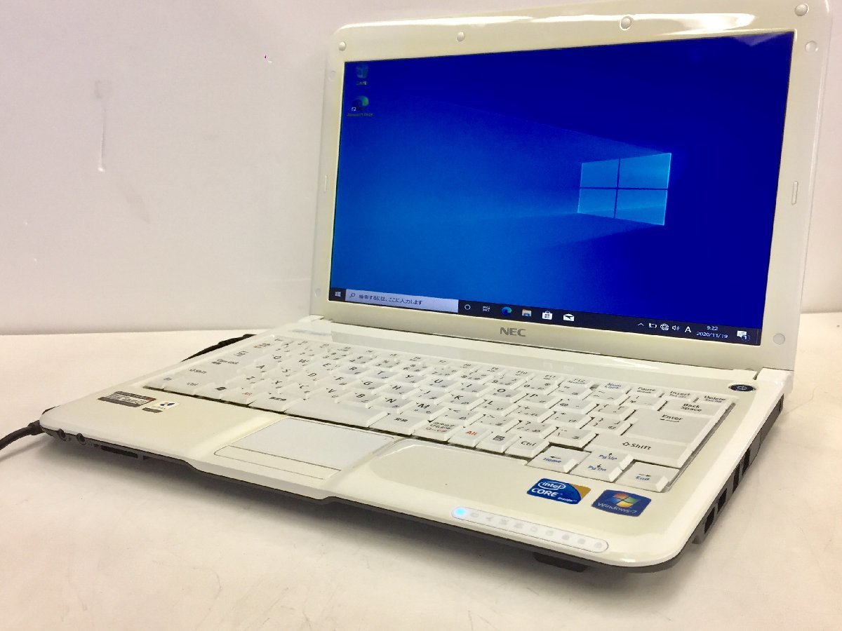 JG1013Y NEC Lavie LM550/B CPU:Intel(R) Core(TM) i3 CPU U330 @ 1.20GHz HDD:320GB メモリ:2GB シリアル:Windows 7 Home