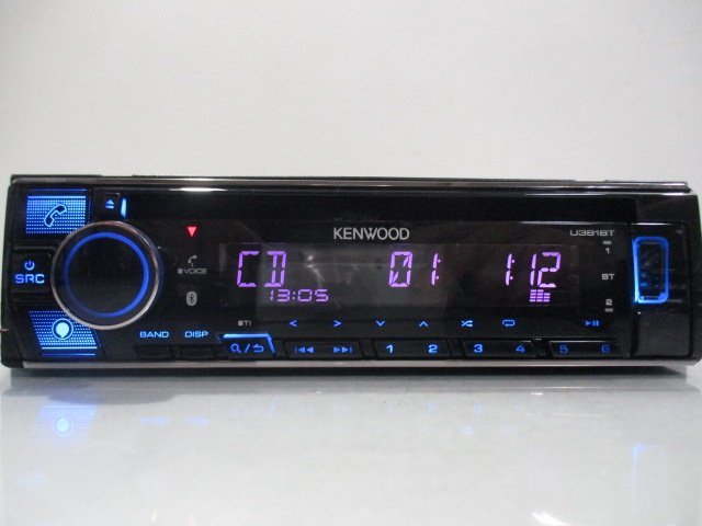 1DIN U381BT ケンウッド KENWOOD Bluetooth CD | - USB CDプレーヤー