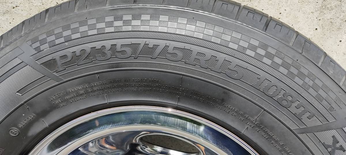 ラムバン用 15インチ 純正メッキホイール 4本セット