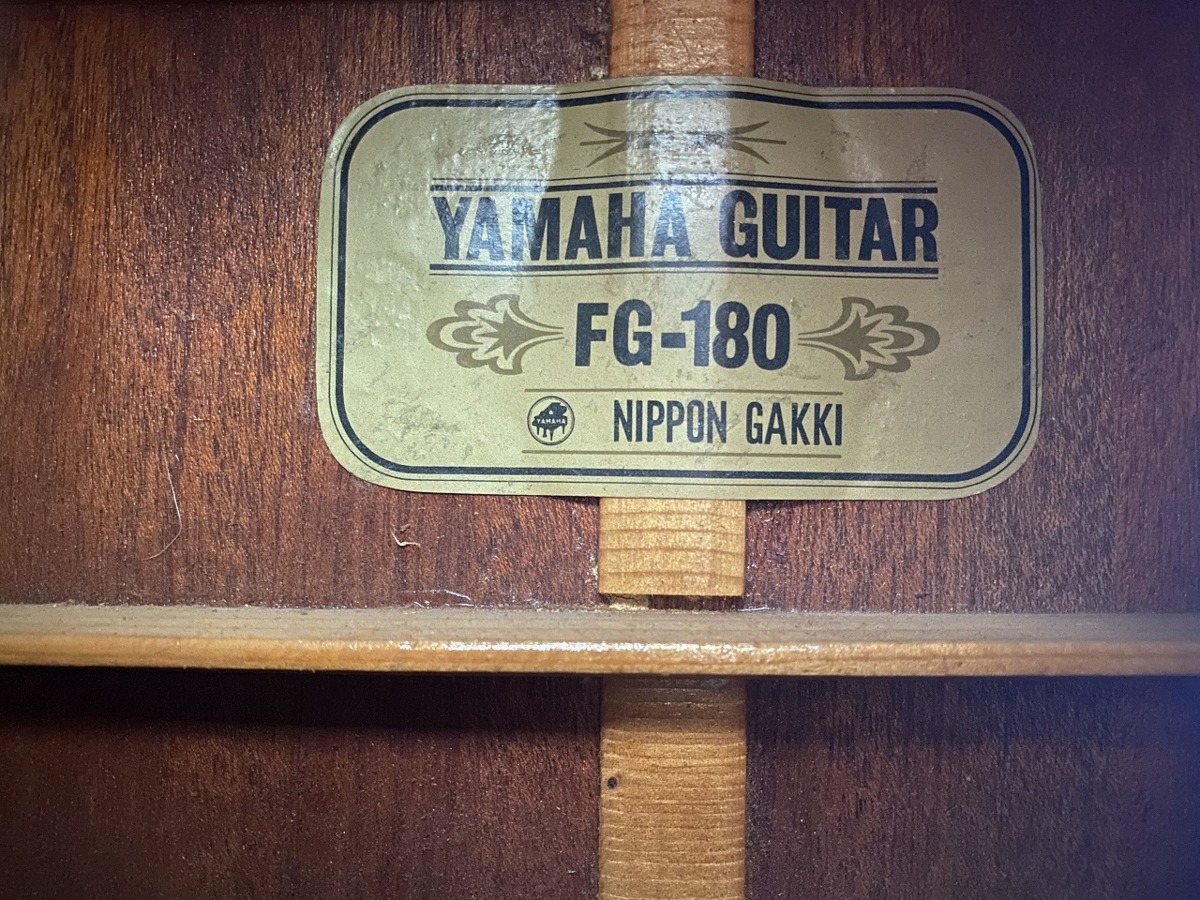 KK08/激レア！YAMAHA FG-180 ヴィンテージ初期モデル(ライトグリーン