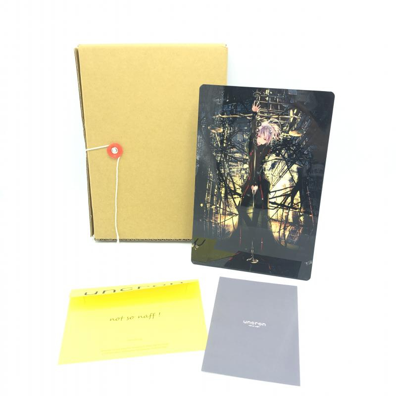 【中古】アンクロン 複製原画パネル 名前のない怪物 開封品 Uncron redjuice 2015 シリアルナンバー付き証明書