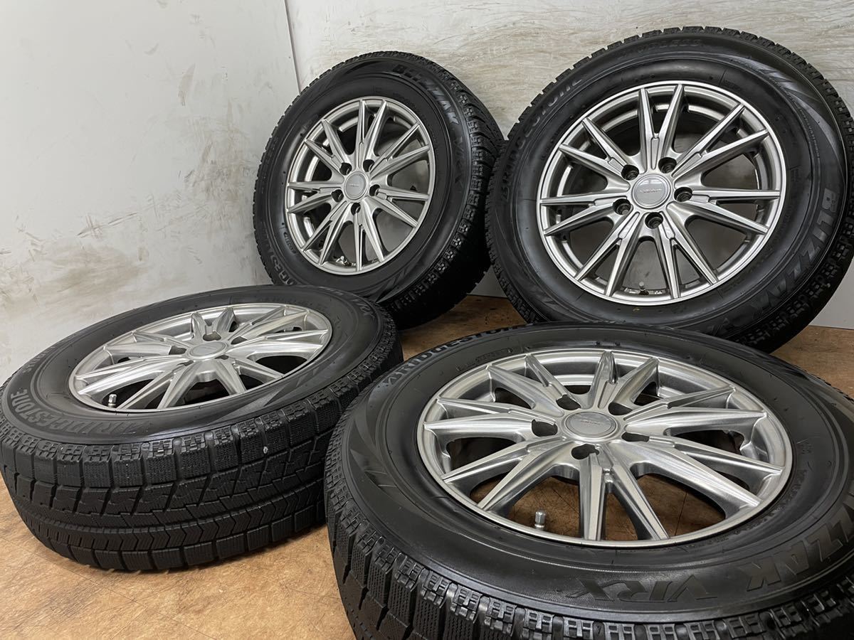 1円スタート！美品！Weds VELVA KEVIN 16インチ 6.5J +53 PCD114.3