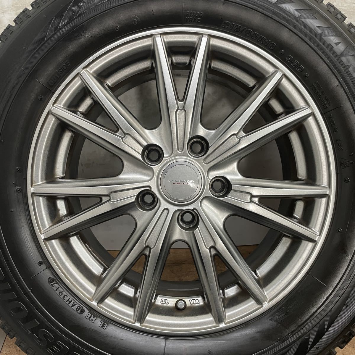 1円スタート！美品！Weds VELVA KEVIN 16インチ 6.5J +53 PCD114.3