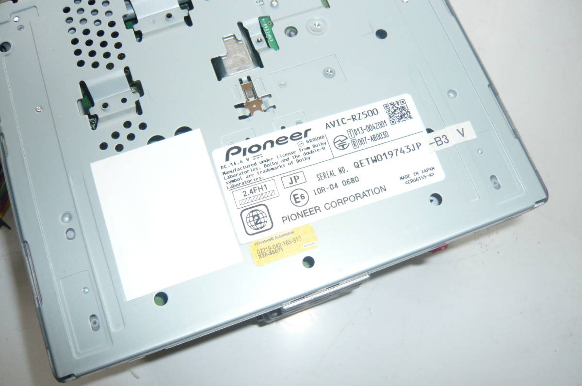 パイオニア AVIC-RZ500 カロッツェリア AVIC-RZ500 楽ナビBluetooth SD 