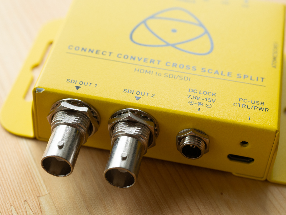 豊富な，最新作 Atomos Connect Convert Scale HDMI to SDI アトモス コンバーター