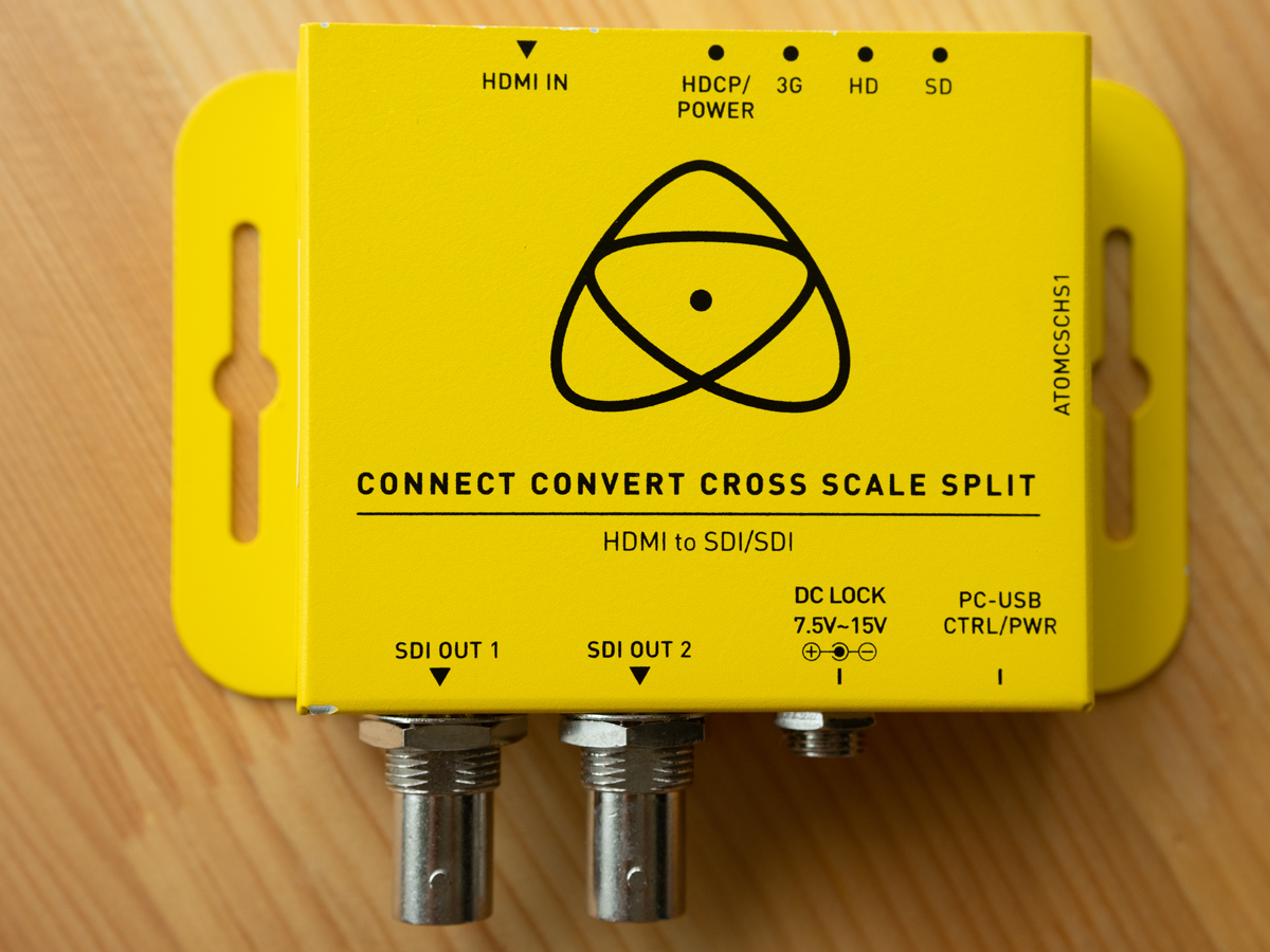 豊富な，最新作 Atomos Connect Convert Scale HDMI to SDI アトモス コンバーター
