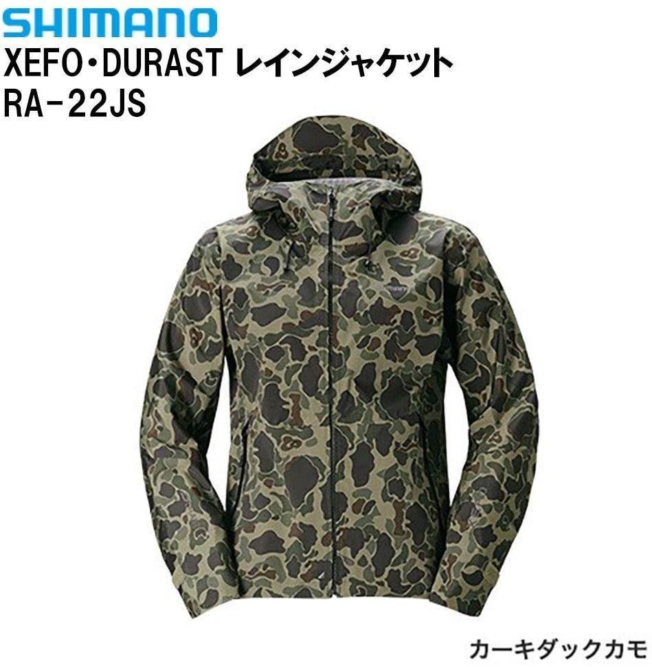 55%off シマノ RA-22JS Lサイズ XEFO・DURAST レインジャケット 送料 