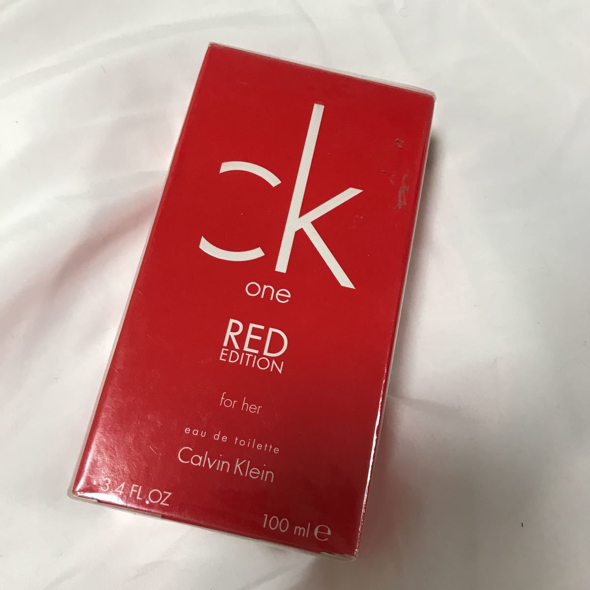 カルバン クライン CALVIN KLEIN シーケーワン レッド フォーハー 新品未使用 レッドエディション 100ml
