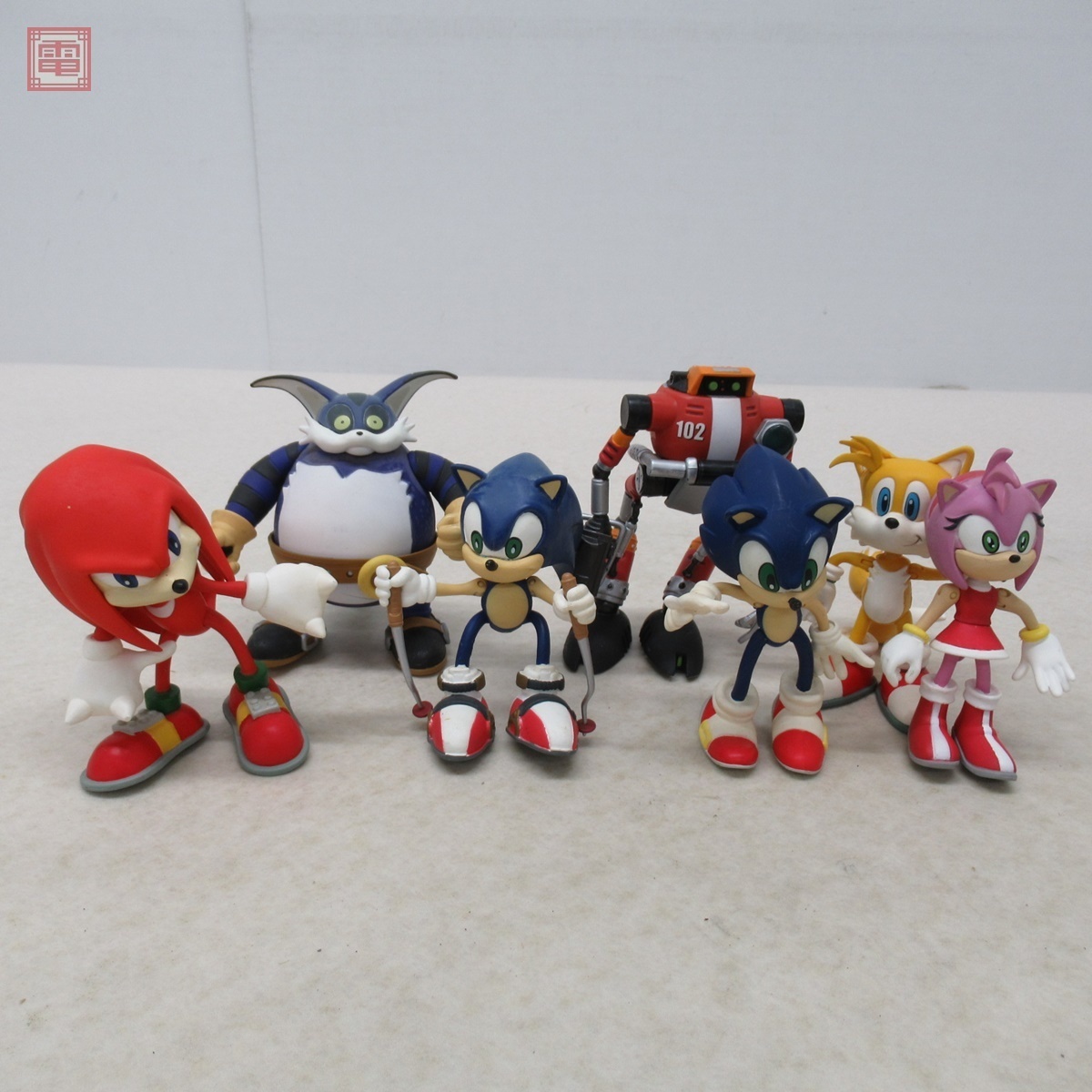 高品質，100%新品 SEGA ソニック フィギュア まとめて7点セット ソニック ザ ヘッジホッグ/テイルス/エミー ローズ/ナックルズ 他 10(ゲームキャラクター)｜売買されたオークション情報、yahooの商品情報をアー その他