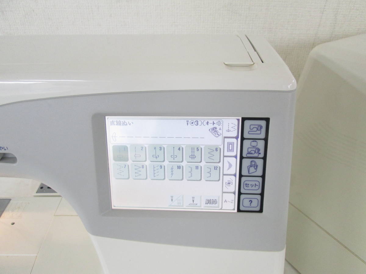 JANOME セシオ 9090 MODEL 853型 コンピューターミシン 5107121401 JANOME ジャノメ ミシン MODEL 853 SECIO 9090 通電確認済み