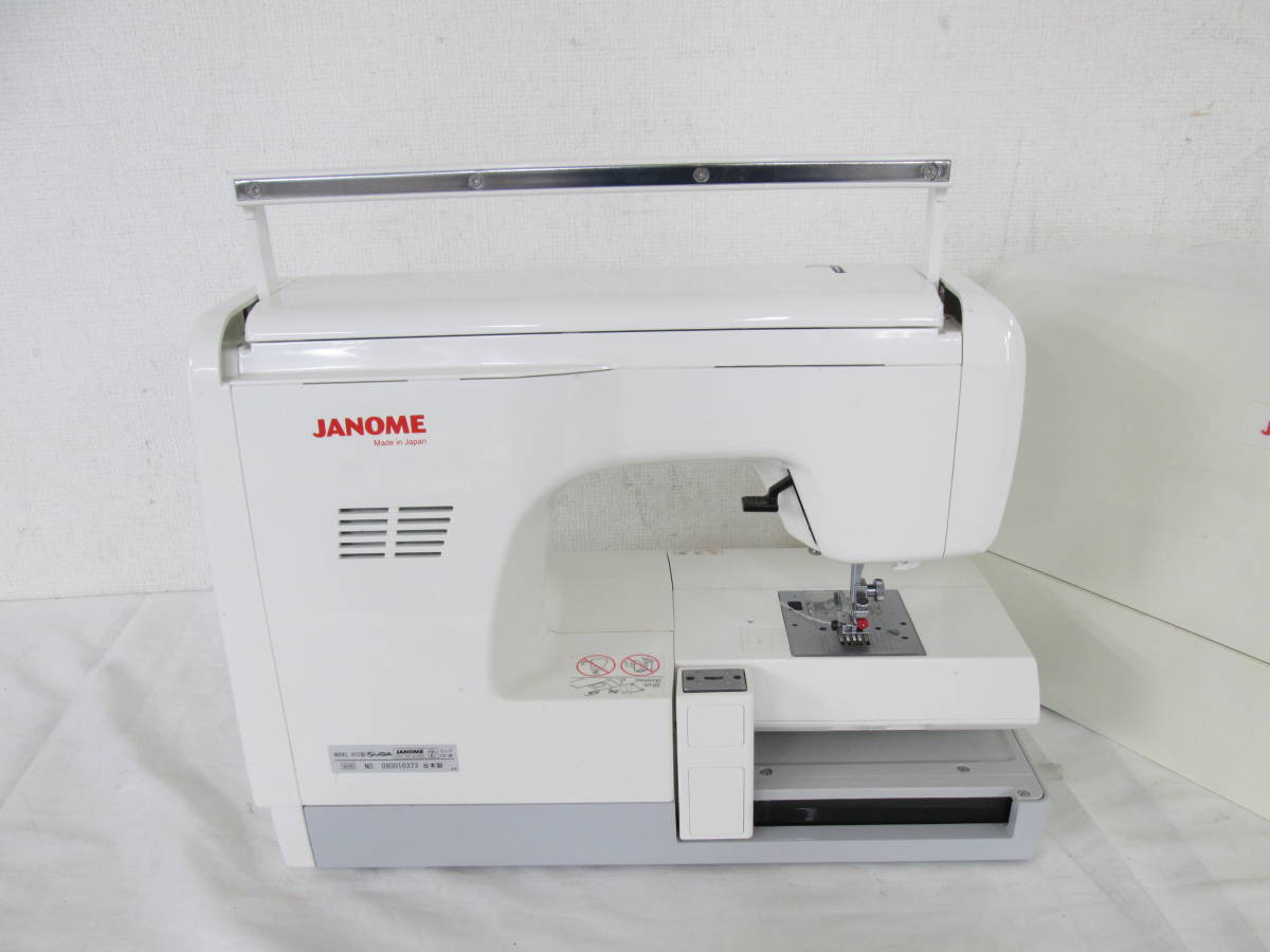 JANOME セシオ 9090 MODEL 853型 コンピューターミシン 5107121401 JANOME ジャノメ ミシン MODEL 853 SECIO 9090 通電確認済み