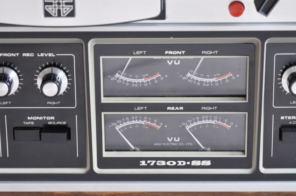 1730D-SS Reel Akai AKAI 0 to ⁄ Stereo 4-Track vintage REEL-TO-REEL