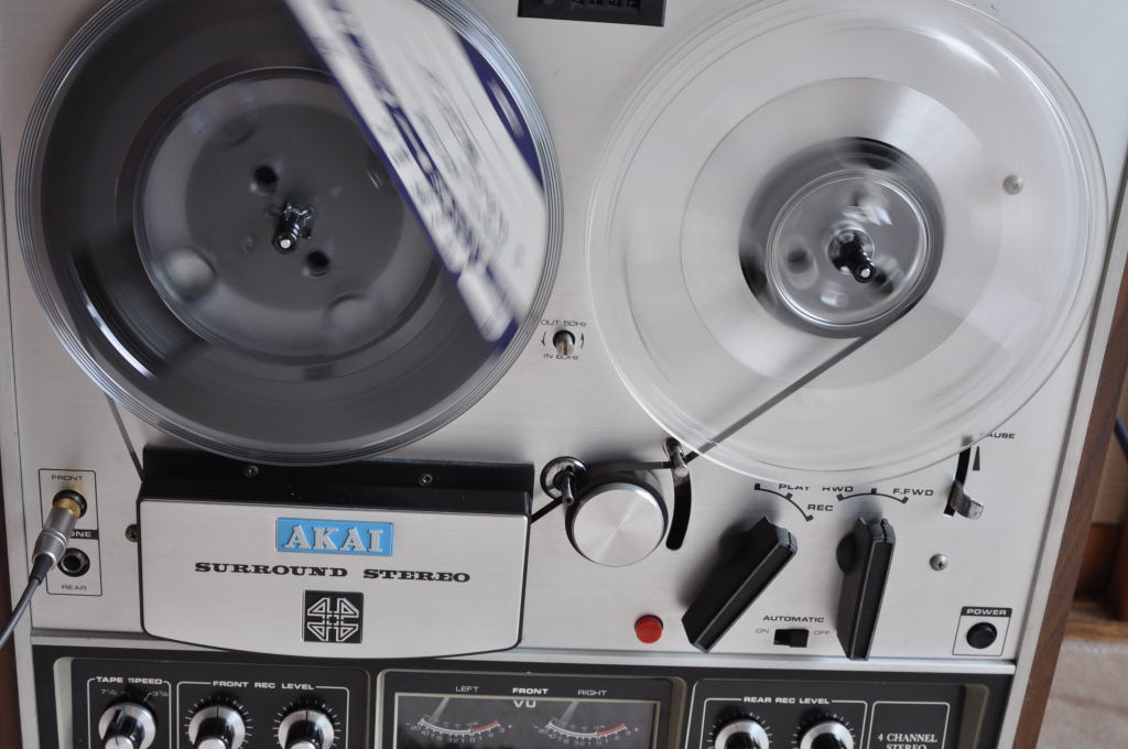 1730D-SS Reel Akai AKAI 0 to ⁄ Stereo 4-Track vintage REEL-TO-REEL