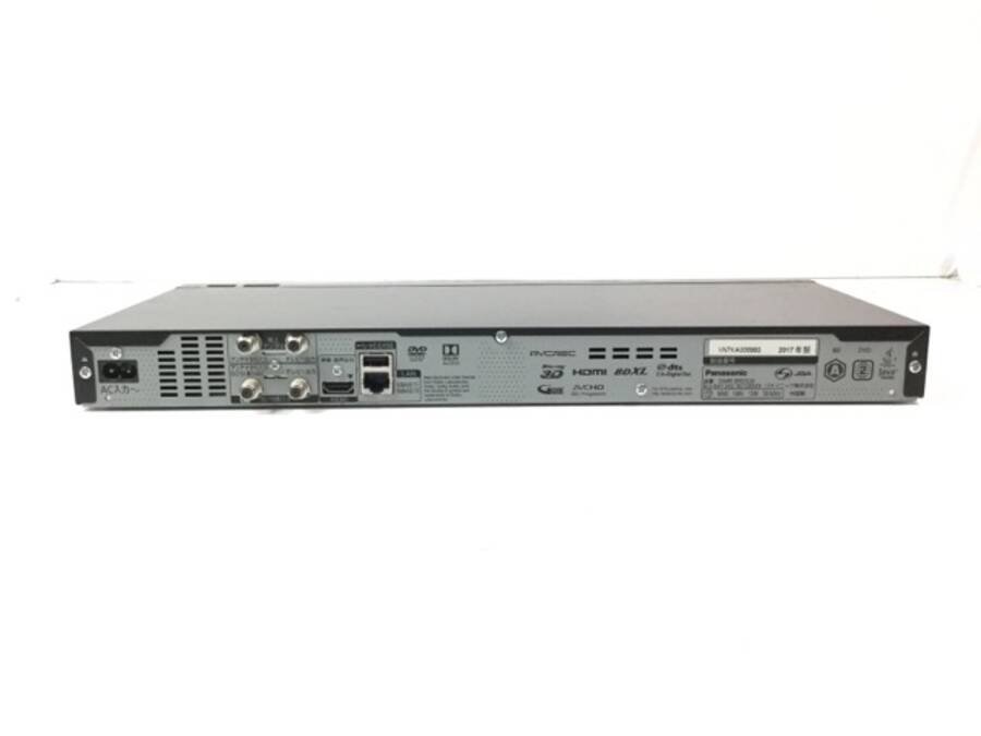 DMR-BRS520 パナソニック ブルーレイレコーダー DIGA 500GB Panasonic ブルーレイディスクレコーダー 1チューナー 商品の説明 リモコン付きパナソニック 動作確認 通電OK | 公式通販 panasonic 概要