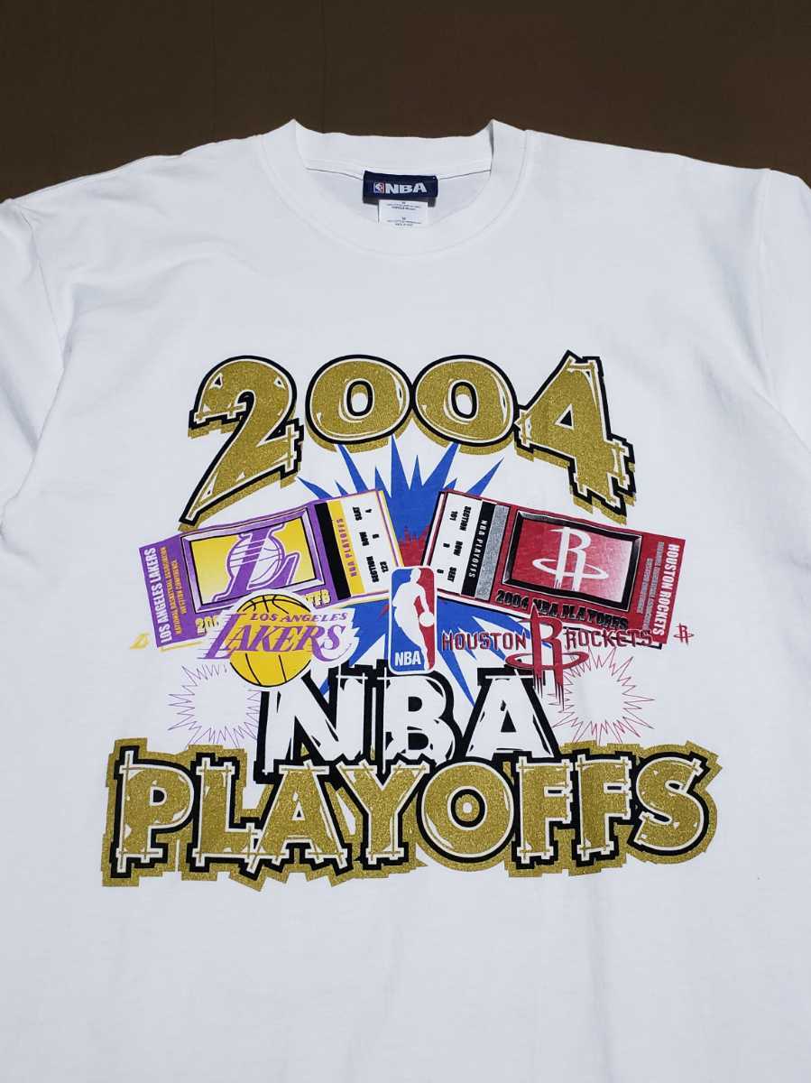 NBA 2004 PLAYOFFS T-SHIRT プレイオフ Tシャツ BASKETBALL LA LAKERS  