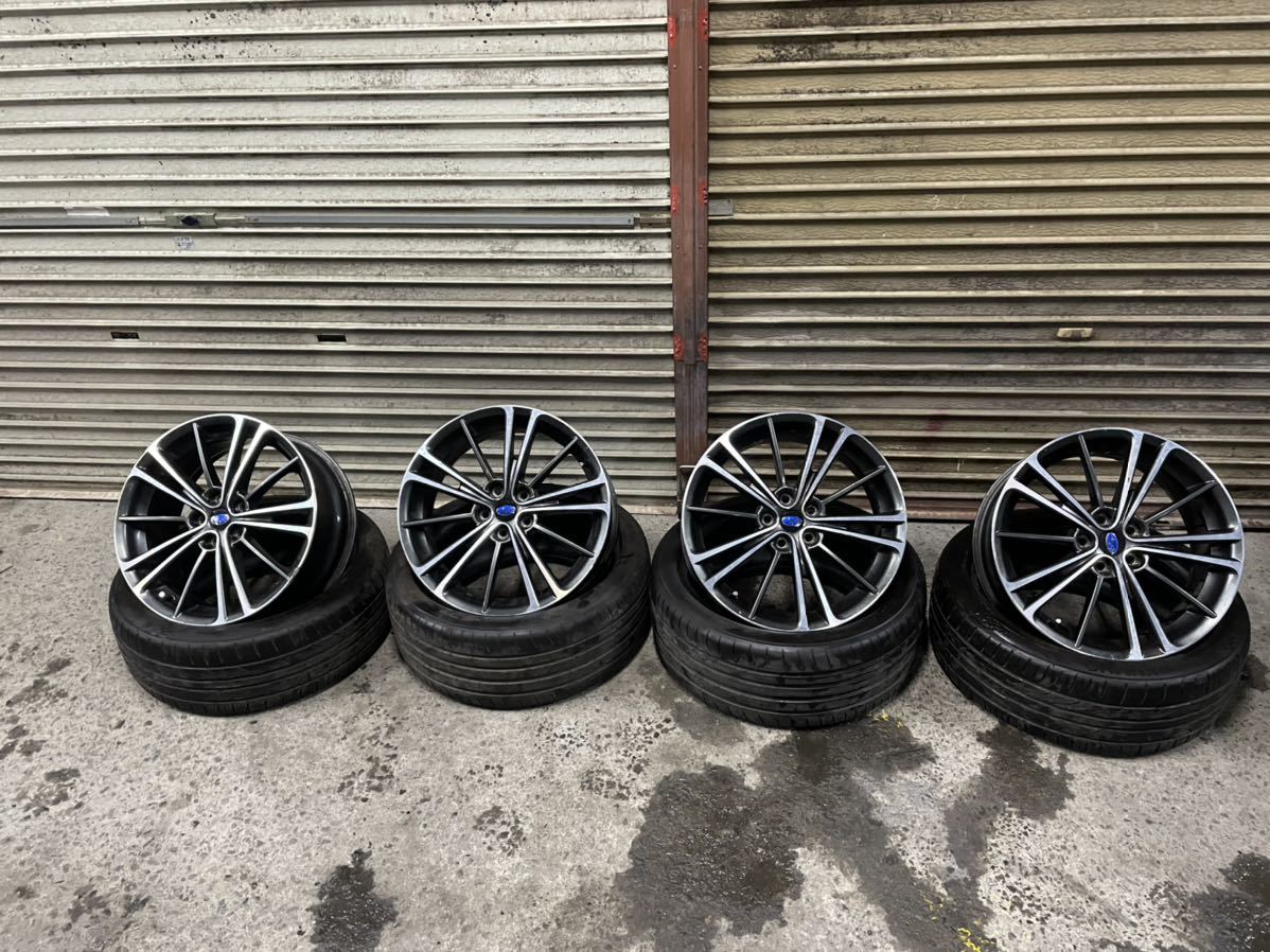スバル純正 BRZ 純正アルミホイール 17インチ 7.0J 5H ET48 PCD 100 4 