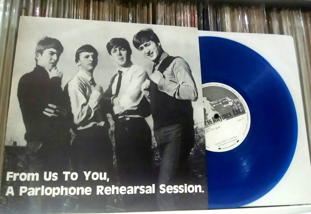  FROM US TO YOU A PARLOPHONE REHEARSAL SESSION オリジナル青系カラービニール(Beatles， The)｜売買されたオークション情報、yahooの商品情報をアーカイブ公開 - オークファン B