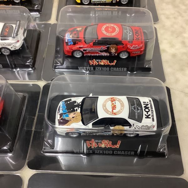 けいおん！ 痛車 ミニカーコレクション 1⁄64スケール セット 1⁄64 痛車