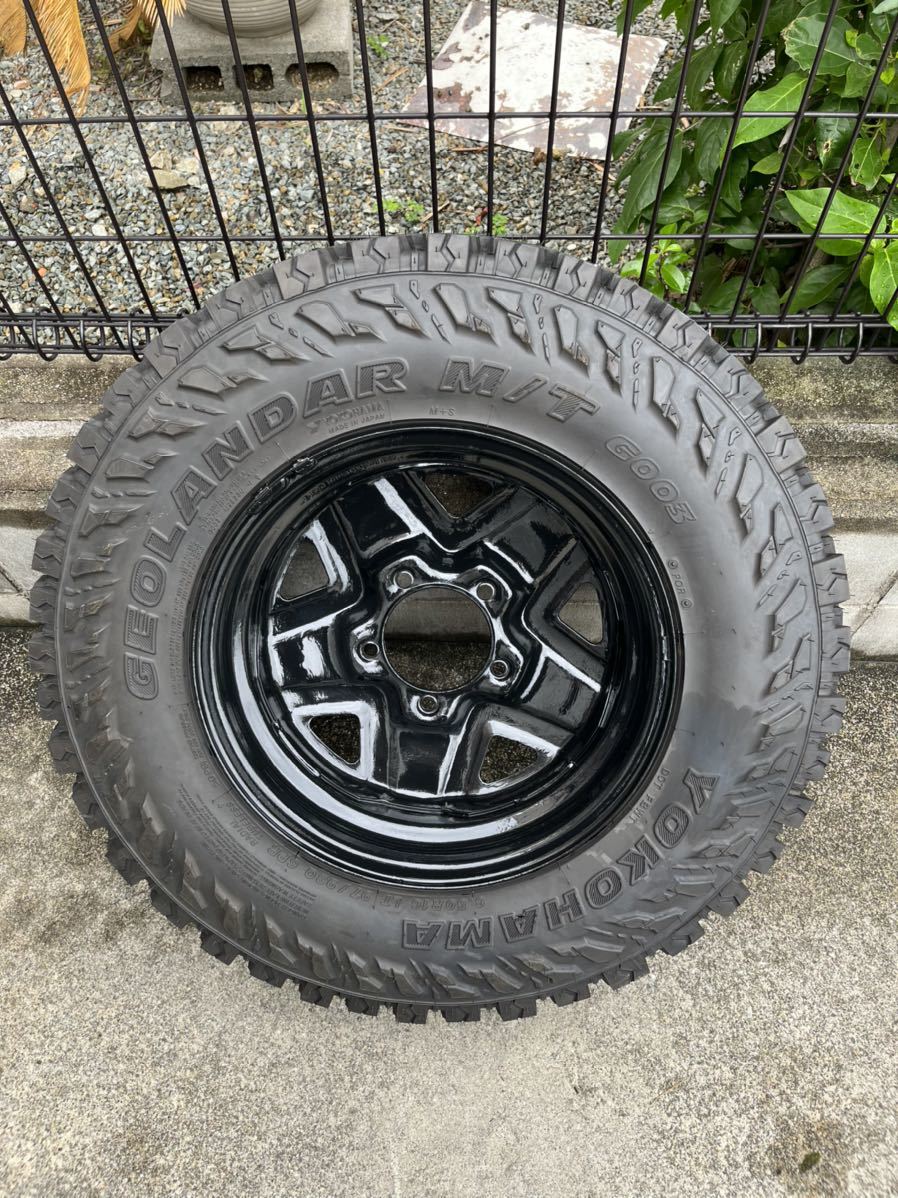 ジムニー JB23 純正ホイール 6.50R16 ジオランダー G003 MT 1本(5穴 