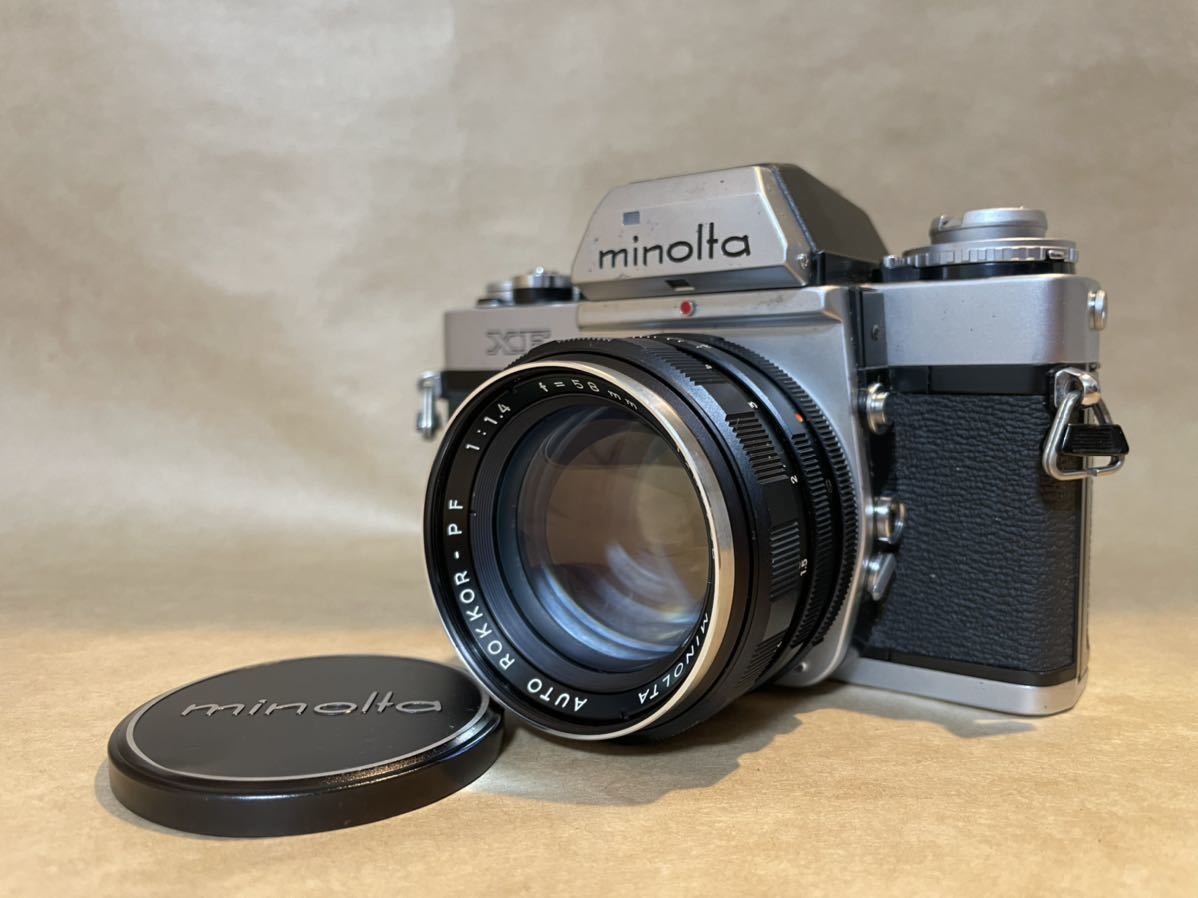 ミノルタ MINOLTA XE AUTO ROKKOR-PF 58mm F1.4 S3(ミノルタ)｜売買