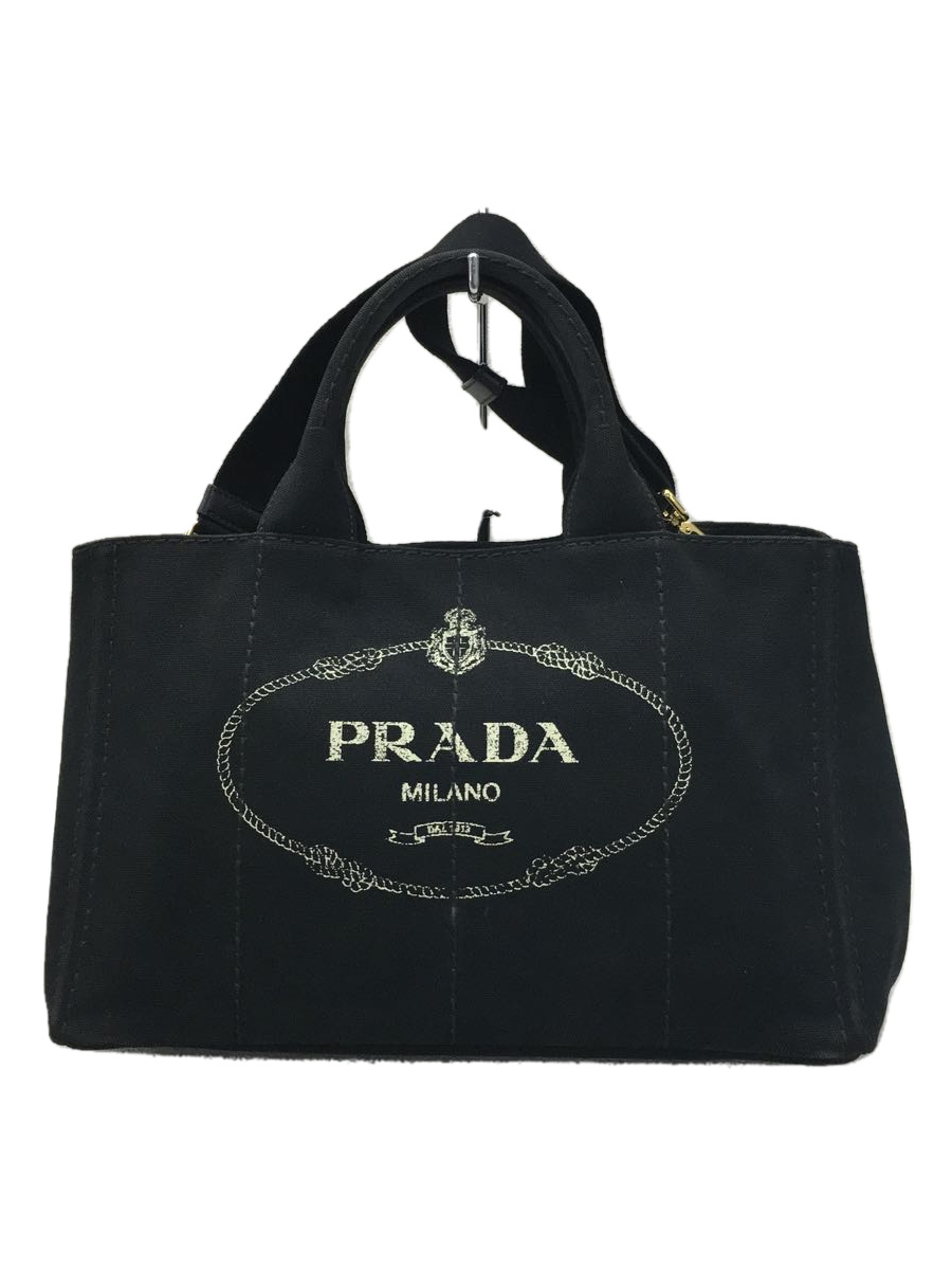  PRADA カナパ/トートバッグ/キャンバス/BLK/1BG642/角 ハンドルスレ有(その他)｜売買されたオークション情報、yahooの商品情報をアーカイブ公開 - オークファン その他