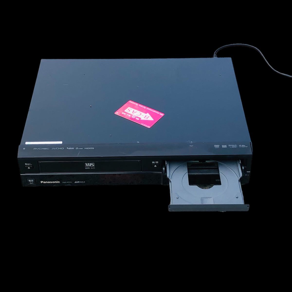 Panasonic VHS HDD DVD 一体型 レコーダー☆動作確認OK DMR-XP25V