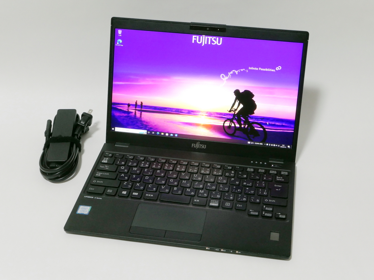 Amazon.co.jp: U939/A 赤LIFEBOOK Win11/office21付 軽量777g 【整備済み品】富士通 薄型ノートパソコン 超軽量 Windowsノート本体