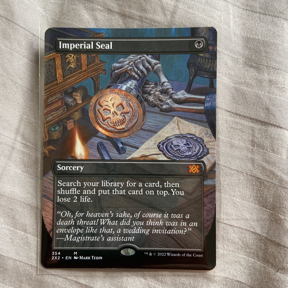 伝国の玉璽 Seal MTG 伝国の玉璽⁄Imperial mtg 2X2 ⁄ ボーダー