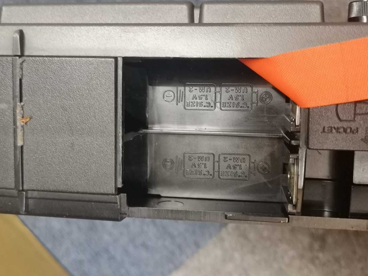 ナショナル パナソニック 3バンドポータブルラジオ クーガー 短波 BCLラジオ 電池通電OK　National Panasonic RF-877 COUGAR No.7　 National ナショナル Panasonic RF 3BAND National(ナショナル)パナソニックFM-中波-短波