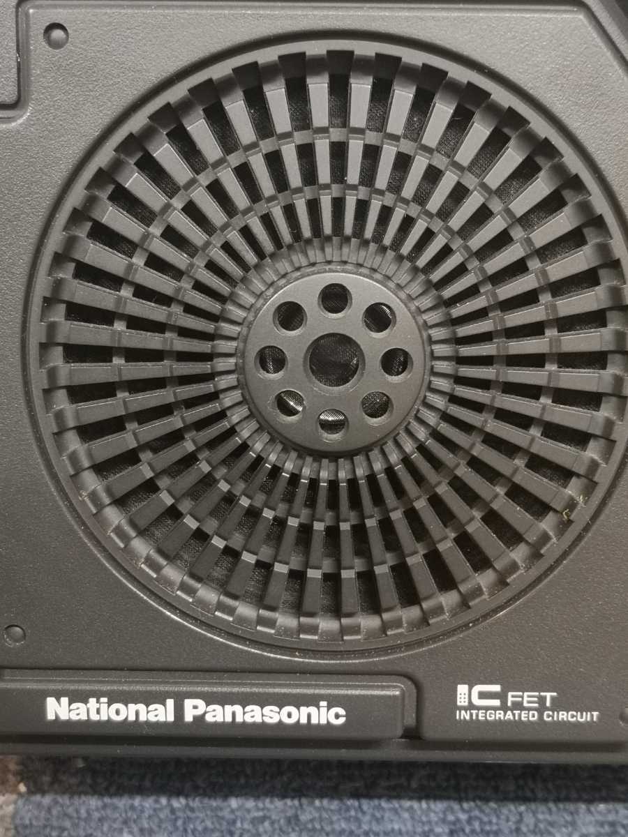 ナショナル パナソニック 3バンドポータブルラジオ クーガー 短波 BCLラジオ 電池通電OK　National Panasonic RF-877 COUGAR No.7　 National ナショナル Panasonic RF 3BAND National(ナショナル)パナソニックFM-中波-短波