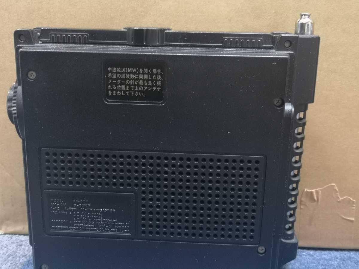 ナショナル パナソニック 3バンドポータブルラジオ クーガー 短波 BCLラジオ 電池通電OK　National Panasonic RF-877 COUGAR No.7　 National ナショナル Panasonic RF 3BAND National(ナショナル)パナソニックFM-中波-短波